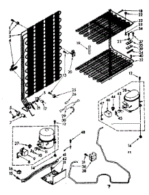 Unit Parts parts for Kenmore Freezer 106.8261340 (1068261340, 106 8261340) from AppliancePartsPros.com