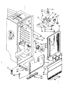Liner Parts parts for Kenmore Freezer 106.8265513 (1068265513, 106 8265513) from AppliancePartsPros.com