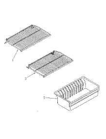 Shelf Parts parts for Kenmore Freezer 106.8265981 (1068265981, 106 8265981) from AppliancePartsPros.com