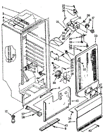 Liner Parts parts for Kenmore Freezer 106.8265982 (1068265982, 106 8265982) from AppliancePartsPros.com