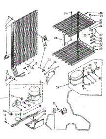 Unit Parts parts for Kenmore Freezer 106.8281510 (1068281510, 106 8281510) from AppliancePartsPros.com