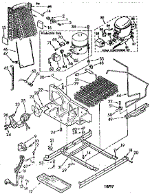 Unit Parts parts for Kenmore Refrigerator 106.8532623 (1068532623, 106 8532623) from AppliancePartsPros.com