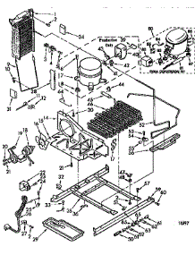 Unit Parts parts for Kenmore Refrigerator 106.8532821 (1068532821, 106 8532821) from AppliancePartsPros.com
