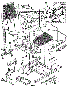 Unit Parts parts for Kenmore Refrigerator 106.8542731 (1068542731, 106 8542731) from AppliancePartsPros.com