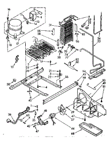 Unit Parts parts for Kenmore Refrigerator 106.8552980 (1068552980, 106 8552980) from AppliancePartsPros.com