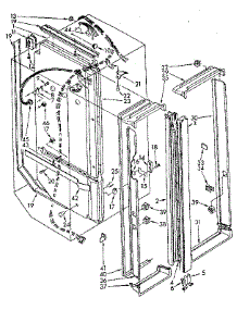 Breaker And Partition Parts parts for Kenmore Refrigerator 106.8566773 (1068566773, 106 8566773) from AppliancePartsPros.com