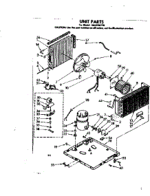 Unit Parts parts for Kenmore Heat Pump System 106.8700770 (1068700770, 106 8700770) from AppliancePartsPros.com
