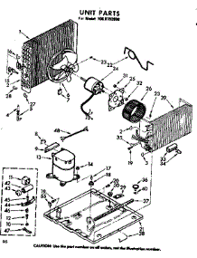 Unit Parts parts for Kenmore Heat Pump System 106.8702090 (1068702090, 106 8702090) from AppliancePartsPros.com