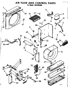 Air Flow And Control Parts parts for Kenmore Heat Pump System 106.8702490 (1068702490, 106 8702490) from AppliancePartsPros.com