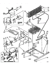 Unit Parts parts for Kenmore Refrigerator 106.8730813 (1068730813, 106 8730813) from AppliancePartsPros.com