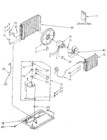 Unit parts for Kenmore Room Air Conditioner 106.8750512-AC (1068750512-AC, 106 8750512-AC) from AppliancePartsPros.com