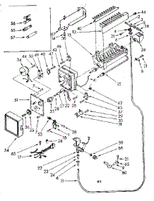 Icemaker Parts parts for Kenmore Refrigerator 106.8758201 (1068758201, 106 8758201) from AppliancePartsPros.com