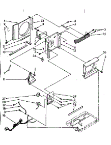 Air Flow And Control Parts parts for Kenmore Air Conditioner 106.8760501 (1068760501, 106 8760501) from AppliancePartsPros.com