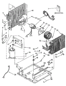 Unit Parts parts for Kenmore Air Conditioner 106.8761490 (1068761490, 106 8761490) from AppliancePartsPros.com