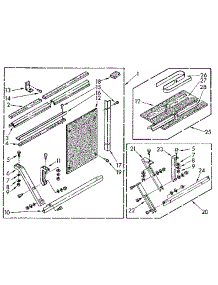 Installation parts for Kenmore Air Conditioner 106.8781570 (1068781570, 106 8781570) from AppliancePartsPros.com