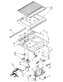 Compartment Separator parts for Kenmore Refrigerator 106.8790317 (1068790317, 106 8790317) from AppliancePartsPros.com