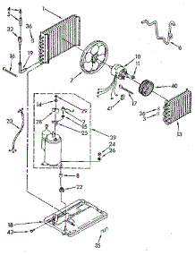 Unit Parts parts for Kenmore Air Conditioner 106.8790511 (1068790511, 106 8790511) from AppliancePartsPros.com
