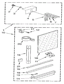 Installation parts for Kenmore Heat Pump System 106.8790513 (1068790513, 106 8790513) from AppliancePartsPros.com
