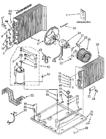 Unit parts for Kenmore Air Conditioner 106.8791850 (1068791850, 106 8791850) from AppliancePartsPros.com