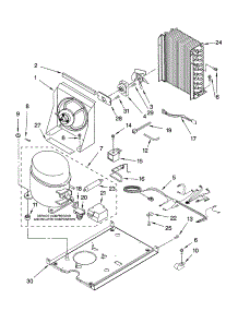 Unit Parts, Optional Parts parts for Kenmore Ice Maker 106.89483998 (10689483998, 106 89483998) from AppliancePartsPros.com