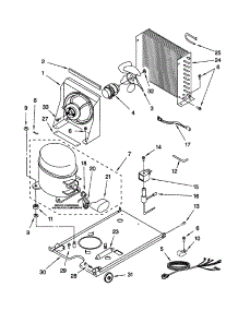 Unit parts for Kenmore Ice Maker 106.89485990 (10689485990, 106 89485990) from AppliancePartsPros.com