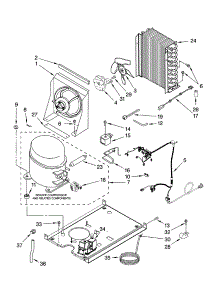 Unit Parts, Optional Parts (Not Included) parts for Kenmore Ice Maker 106.89583702 (10689583702, 106 89583702) from AppliancePartsPros.com