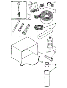 Optional Parts (Not Included) parts for Kenmore Air Conditioner 106.9700780 (1069700780, 106 9700780) from AppliancePartsPros.com