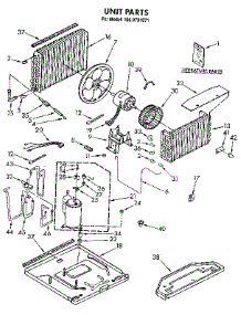 Unit parts for Kenmore Air Conditioner 106.9701071 (1069701071, 106 9701071) from AppliancePartsPros.com