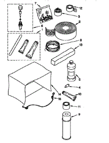 Optional Parts (Not Included) parts for Kenmore Air Conditioner 106.9710537 (1069710537, 106 9710537) from AppliancePartsPros.com