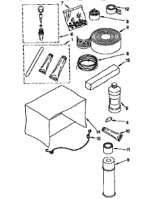 Optional Parts parts for Kenmore Heat Pump System 106.9721970 (1069721970, 106 9721970) from AppliancePartsPros.com
