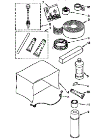 Optional Parts parts for Kenmore Air Conditioner 106.9722990 (1069722990, 106 9722990) from AppliancePartsPros.com