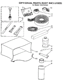 Optional parts for Kenmore Air Conditioner 106.9731250 (1069731250, 106 9731250) from AppliancePartsPros.com