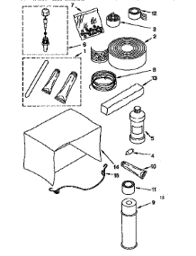Optional Parts parts for Kenmore Heat Pump System 106.9741810 (1069741810, 106 9741810) from AppliancePartsPros.com