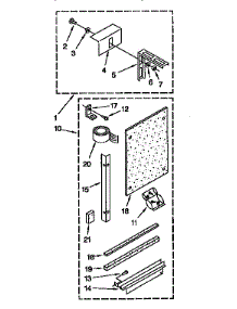 Installation parts for Kenmore Air Conditioner 106.9750550 (1069750550, 106 9750550) from AppliancePartsPros.com