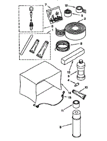 Optional parts for Kenmore Air Conditioner 106.9751290 (1069751290, 106 9751290) from AppliancePartsPros.com