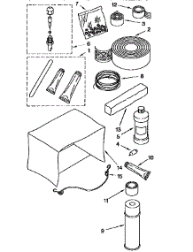 Optional parts for Kenmore Air Conditioner 106.9760670 (1069760670, 106 9760670) from AppliancePartsPros.com