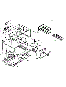 Freezer Parts parts for Kenmore Refrigerator 106.T14ES1 (106T14ES1, 106 T14ES1) from AppliancePartsPros.com