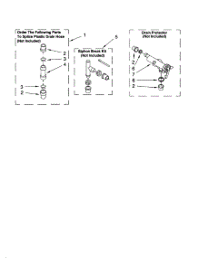 Water System Parts parts for Kenmore Washer 110.14852300 (11014852300, 110 14852300) from AppliancePartsPros.com