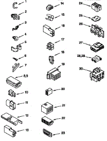 Wiring Harness parts for Kenmore Washer 110.16502691 (11016502691, 110 16502691) from AppliancePartsPros.com