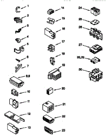 Wiring Harness parts for Kenmore Washer 110.16502694 (11016502694, 110 16502694) from AppliancePartsPros.com