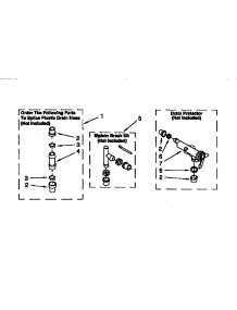 Water System parts for Kenmore Washer 110.16602693 (11016602693, 110 16602693) from AppliancePartsPros.com