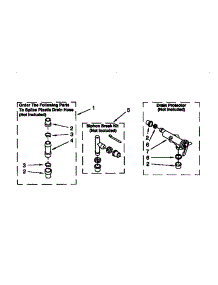 Water System parts for Kenmore Washer 110.16872693 (11016872693, 110 16872693) from AppliancePartsPros.com
