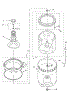 Agitator, Basket And Tub Parts