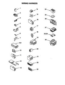 Wiring Harness parts for Kenmore Washer 110.20412990 (11020412990, 110 20412990) from AppliancePartsPros.com