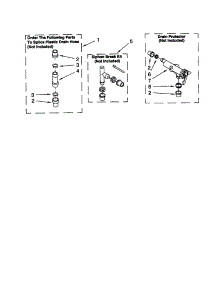 Water System parts for Kenmore Washer 110.20802991 (11020802991, 110 20802991) from AppliancePartsPros.com