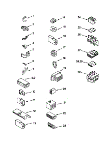 Wiring Harness parts for Kenmore Washer 110.20872991 (11020872991, 110 20872991) from AppliancePartsPros.com
