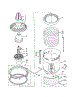 Washplate, Basket And Tub