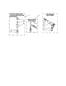 Water System parts for Kenmore Washer 110.22992101 (11022992101, 110 22992101) from AppliancePartsPros.com