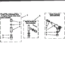 Water System parts for Kenmore Washer 110.26622690 (11026622690, 110 26622690) from AppliancePartsPros.com
