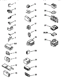 Wiring Harness parts for Kenmore Washer 110.26622691 (11026622691, 110 26622691) from AppliancePartsPros.com
